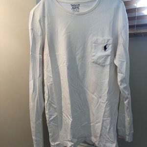 Ralph Lauren long sleeves white shirt